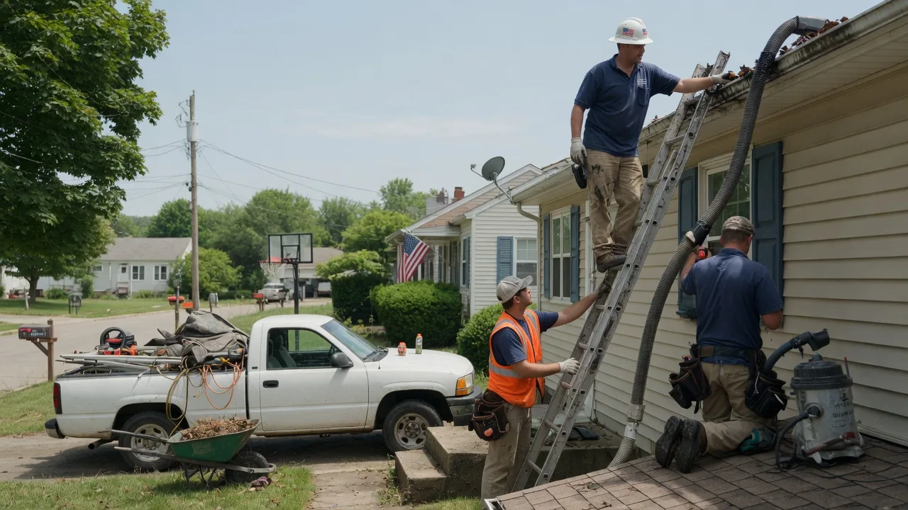 Gutter Installation in Curryville, MO near me